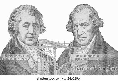 James Watt y Mathew Bolton