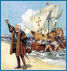 Colom arriba a Amèrica