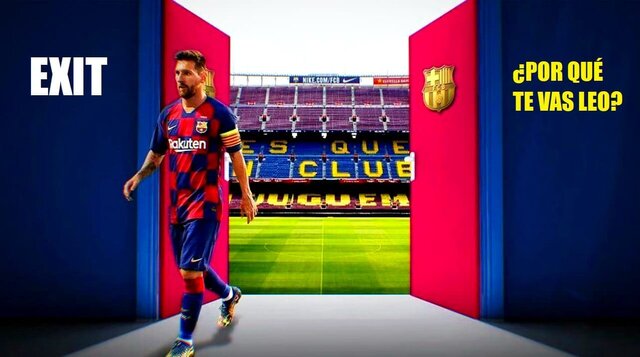 messi abandona el barça