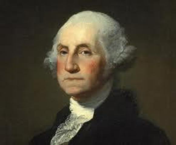 George Washinton Leaves Office