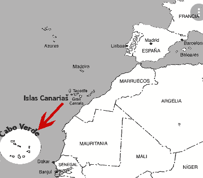 Os portugueses ocupan as Illas de Cabo Verde