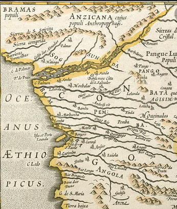 Diego Cao descubre a desembocadura do Congo