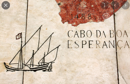 Bartolomé Díaz chega ao cabo de Boa Esperanza