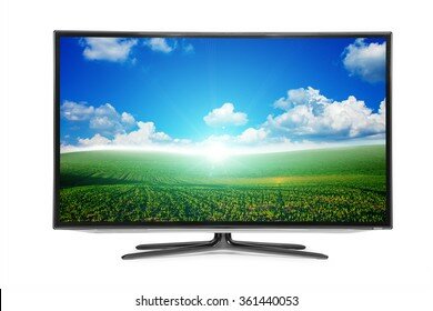 Les pantalles planes.