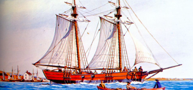 Washington Commissions First Naval Officer