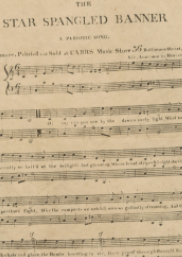 The Adoption of the Star Spangled Banner as the National Anthem