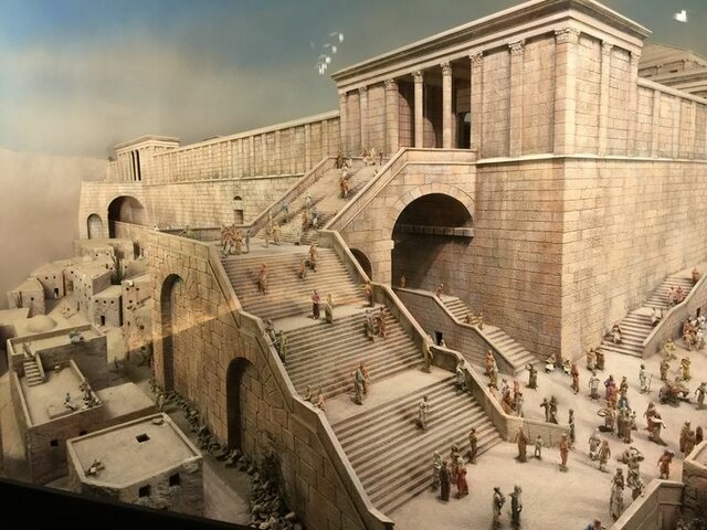 Herod Begins Remodeling the Temple