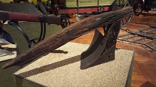 John Deere invented smooth-sided steel plow