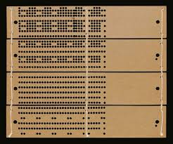 Tarjetas perforadas