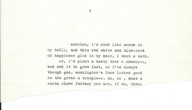 1960's-present Poem(s)