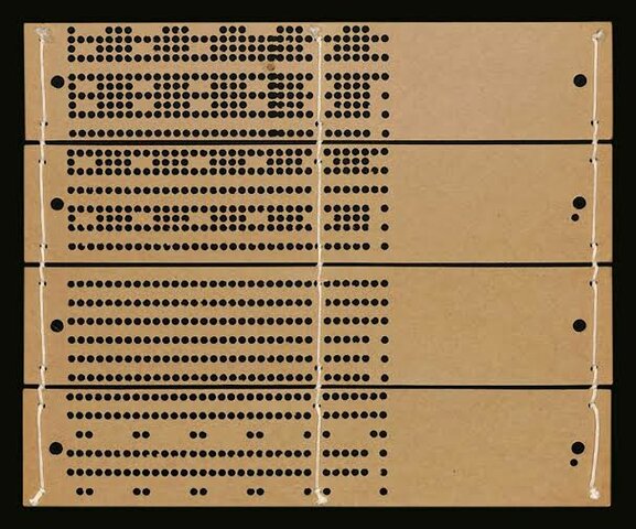 27 de abril de 1950 Tarjetas perforadas.