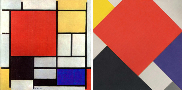 Mondrian y Theo Van Doesburg