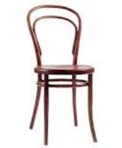 Silla N ° 14 Michael Thonet, Madera curvada.