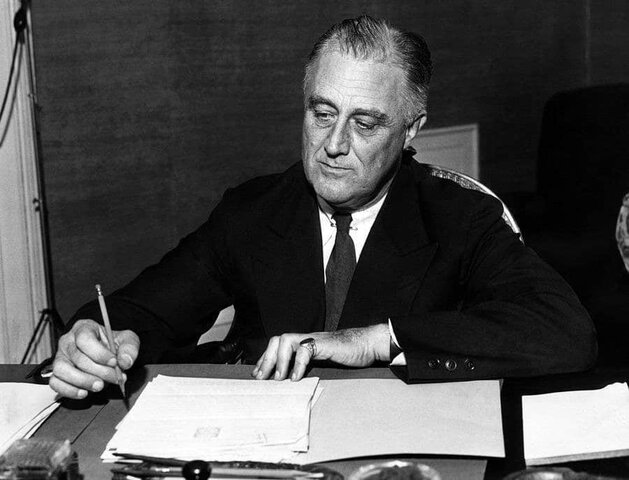 Правление Ф.Д.Рузвельта, широкое применение PR администрацией президента.