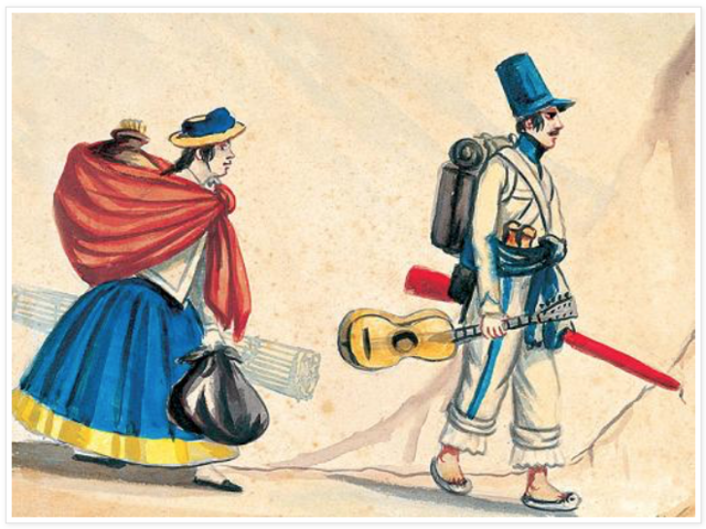 El soldado y la rabona