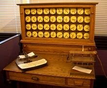 Máquina de Herman Hollerith.