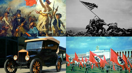 Timeline: El poder político y sus repercusiones en el  mundo contemporáneo.