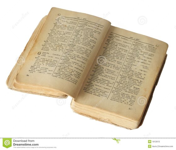 creació del primer dicionari