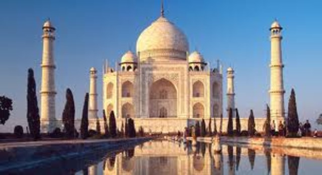 The Taj Mahal is built.