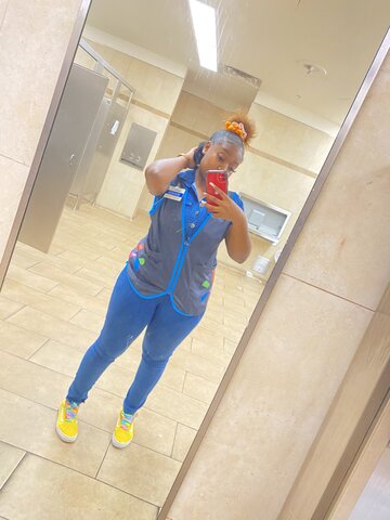 Started working at Walmart