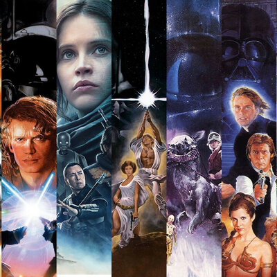 Timeline: Peliculas de Star Wars