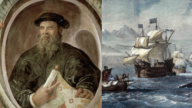 Inici de l'expedició de magallanes