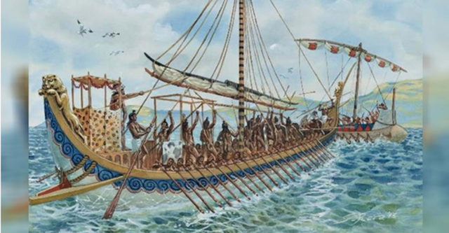 Minoan ships controlled the eastern Mediterranean