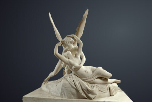 Psyche Revived by Cupid's Kiss