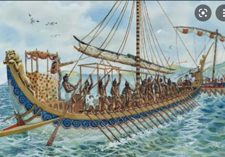 Minoan ships controlled the Eastern Mediterranean sea