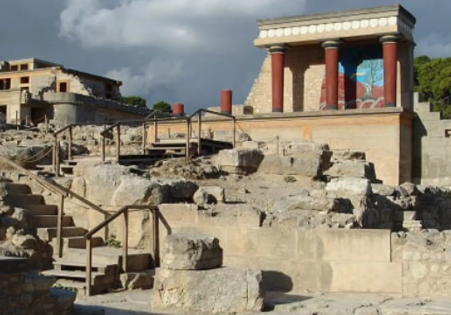 Minoan suddenly collapsed