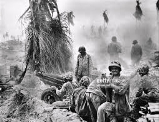 The war in Vietnam