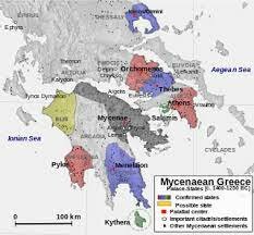 Mycenaeans invaded Greek mainland