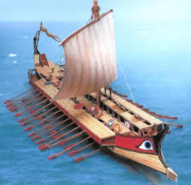 by this time Minoan ships controlled the eastern Mediterranean sea