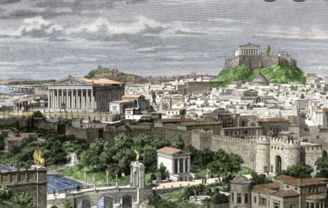 the Greek city-states came together to form the largest Greek army ever assembled