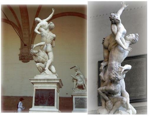 Rapto de las Sabinas (Giambologna)