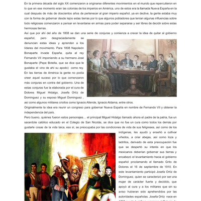 Timeline: Independencia de México