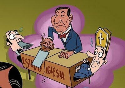 La separación entre el Estado y la Iglesia  (R. H.)