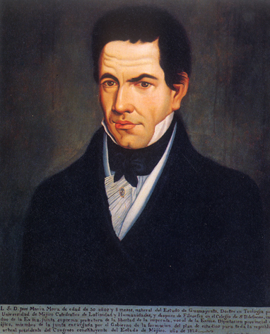 Dr.José María Luis Mora debe considerársele como el guiador y orientador de los reformadores mexicanos que actuaron después de 1824.