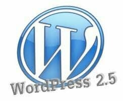 WordPress 1.5 Strayhorn.