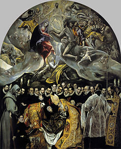 L'Enterrament del comte d'Orgaz, El Greco (1586-1588)