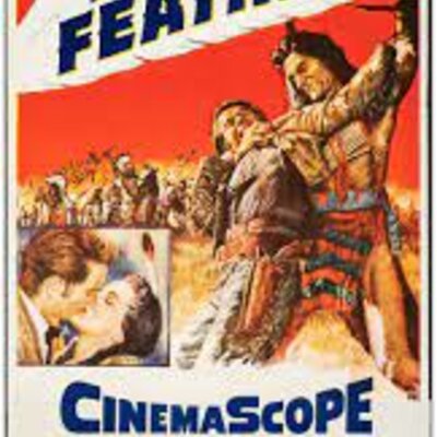 Timeline: México años 40-50´s 1954 llegada de Hollywood a Durango con white  feather de 1954