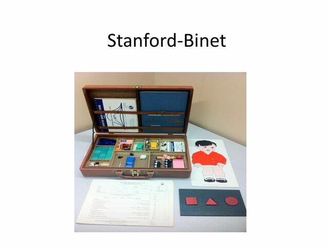 Test de Stanford-Binet.
