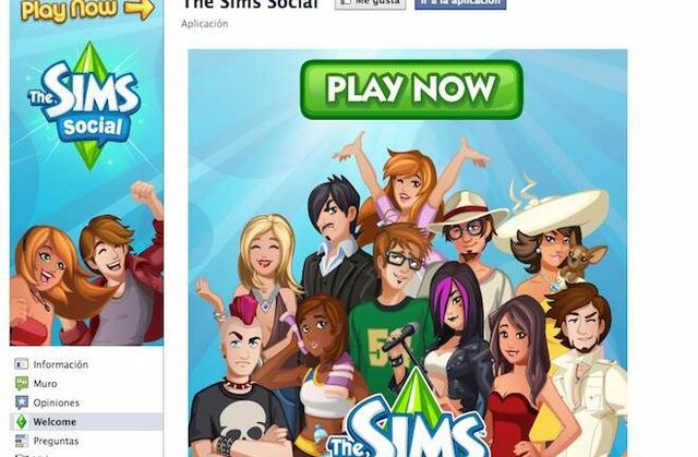 Aplicación de facebook