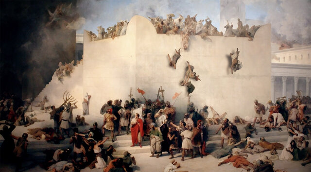Romans Conquer Jerusalem and Destroy the Temple