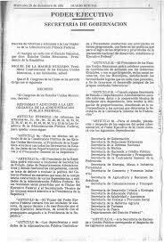 El título de la Secretaría de Patrimonio y Fomento Industrial