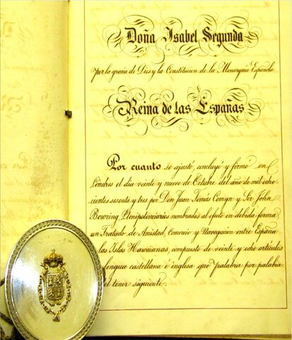 the treaty of spain