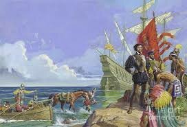Llegada de Hernán Cortés a México