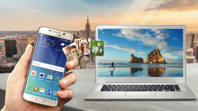 UNIÓN DE CELULAR Y COMPUTADORA