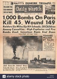 The Germans Bombed Paris