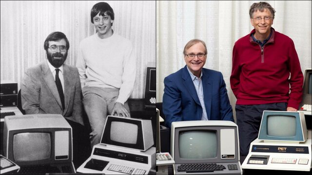 Paul Alen y Bill Gates fundan Microsoft